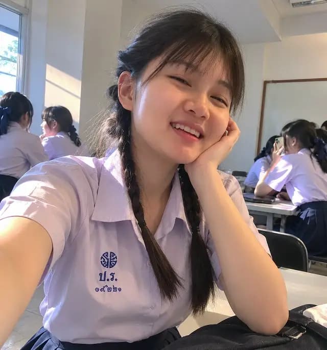 ม.ปลาย ของดี โดนแฟนล่อมาเย็ดโรงแรม หืมแถมน่ารักเอาเรื่อง (1/7)