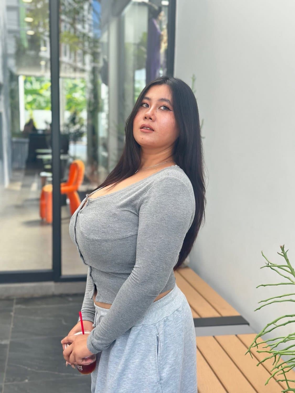 Feel like gonna cum with this big slut boobs (19/21)