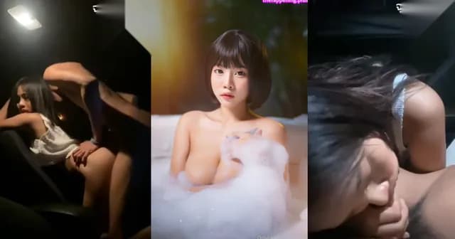 คลิปหลุด ayumi12 น้องยูมิสาวสวยขี้เงี่ยนน่ารักโดนใจจัดโม๊คควยอย่างเสียวไห้แฟนหนุ่มในรถทำหน้าตาอ้อนควยจัดกระแทกหีควยอย่างเด็ดโดแฟนจับกระแทกหีเน้นๆครางลั่นรถเลย (1/1)