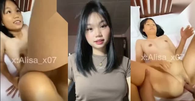 คลิปหลุด alisa_x07 น้องไข่มุก สาวสวยวัยรุ่นหัดเย็ดโดนนัดเย็ดหีเสียวๆเปิดห้องกระเด้าหีมันส์ตัวแค่นี้ไม่คิดเลยว่าจะขี้เงี่ยนขนาดนี้ (1/1)