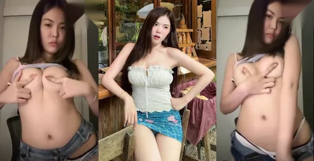 คลิปหลุด ixekrt.o_c น้องไอซ์ สาวนักศึกษาดาวมหาลัยไลฟ์สดโชว์เสียวออกหน้ากล้องเต้นถกเสื้อโชว์นมยั่วๆน่าเย็ดน่าบีบนมมากอ้อนควยสุดๆ (1/1)