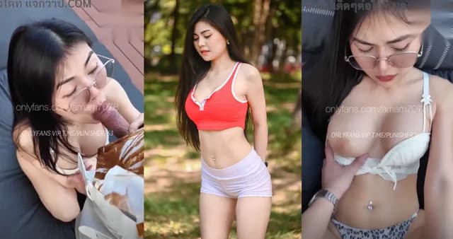 คลิปหลุด Amam7078 น้องแอม สาวเเว่นสาวหมวยมาถ่ายงานโดนหลอกมาเย็ดเอาท์ดอร์กับตากล้องสุดหื่นถ่ายเสร๊จโดนควยยัดเข้าปากอมๆดูดก่อนจับเย็ดกระหน่ำบนด่านฟ้าวิวสวยๆซอยหีจุกๆร้องเสียวหีไม่ไหว (1/1)