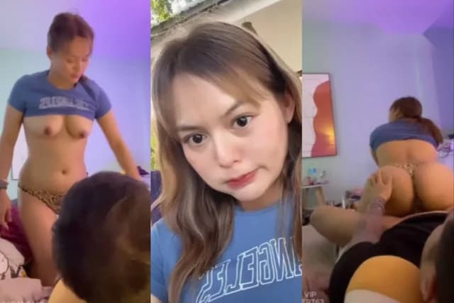 คลิปหลุด ยาหยี๋ Onlyfans nongyaye สาวอวบนมใหญ่ผิวเนียน ได้หนุ่มหล่อมาเย็ดที่ห้อง จับควยดูดหัวแข็งเสียวจนแข็ง แล้วคร่อมเอาควยเสียบหีขย่มเย็ด (1/1)