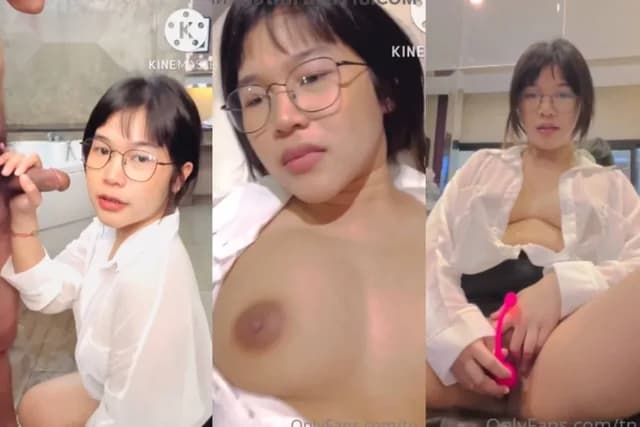 tn.2na Onlyfans คลิปหลุดวัยรุ่น สาวแว่นผมสั้นน่ารัก ใส่ชุดสาวออฟฟิศ จับพี่เทพดูดควยโม๊คเสียวลีลาอย่างเด็ด เจอแหกหีเย็ดคาชุดจนแตกใน (1/1)
