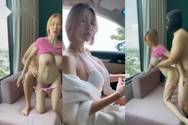คลิปหลุดป้ามิล Onlyfans charinkh สาวใหญ่หุ่นแซ่บลีลาเย็ดสุดเด็ด นัดเย็ดคู่เทพคอนโด ก้มลงไปโม๊คควย ก่อนจะโดนจับกด เย็ดสดรัวใส่หี (1/1)