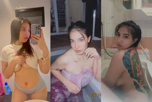 คลิปหลุดมาใหม่ สาวอวบนมใหญ่หุ่นกำลังน่าเย็ดเลย สักลายทรงซ้อ ผัวเอาควยปลอมแหย่หีบิ้วอารมณ์ ก่อนจะขึ้นขย่มควยเย็ดเด็ดๆ (1/1)