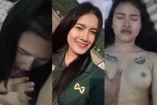 คลิปหลุดเสียงไทย สาวบุรีรัมย์ เย็ดกับแฟน ดูดหัวควยโม๊คเสียวเด็ด โดนจับนอนแหย่หีร้องคราง ก่อนจะเอาควยเสียบหีเย็ดรัวๆ (1/1)