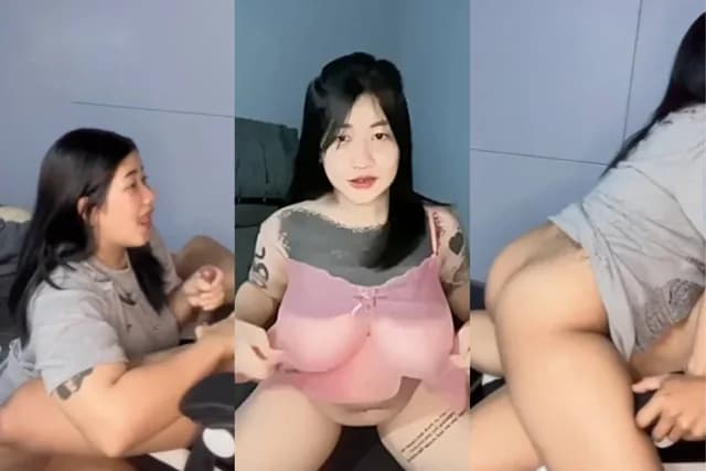 คลิปโป๊ไทย สาวอวบนมใหญ่ จับผัวเย็ดแต่เช้าเลย นั่งอมควยโม๊คสด ก่อนจะขึ้นคร่อมเอาควยเสียบหีขย่มเย็ด แอ่นให้กระแทกท่าหมาใส่ตูดใหญ่ๆ (1/1)