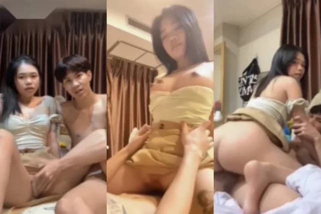 คลิปหลุดเสียงไทย วัยรุ่นไทยเย็ดกัน ตั้งกล้องแล้วจับแฟนดูดควย แอ่นหีให้เย็ดท่าหมา แล้วขึ้นขย่มเย็ดกระเด้าหีเองลีลาโยกควยอย่างเด็ด (1/1)