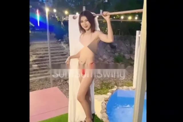 somsomswing คลิปหลุดน้องส้ม โดนเย็ดในเต็นท์โดมใส่บิกินี่ยั่วควย ลงน้ำโม๊กชวนเย็ด แหกหีกระแทกมิดลำควย น้องขึ้นให้จนเสร็จแตกในคารู (1/1)