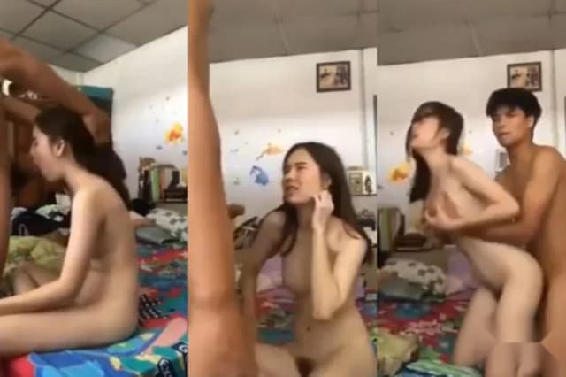คลิปโป๊ทางบ้าน วัยรุ่นตั้งกล้อง สาวหนือขาวเนียนดูดปากแล้วกดหัวให้อมควย แข็งพร้อมเย็ดจับเสียบเย็ดท่าหมาอย่างฟิน (1/1)
