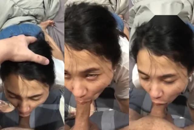 คลิปโป๊ไทย XXX สาวไทยกับผัวฝรั่ง โดนกดหัวให้อมควยรัวๆ อมควยลึกจัดน้ำตาแทบไหล โดนซอยปากอย่างฟิน (1/1)