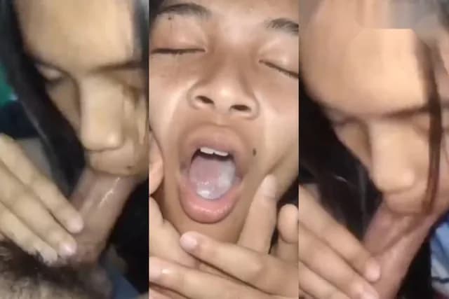 คลิปหลุดทางบ้านเสียงไทย สาวต่างจังหวัดนั่งอมควยให้รุ่นพี่ โม๊คควยเด็ด เสียวจนน้ำเงี่ยนแตกคาปากอย่างฟิน (1/1)