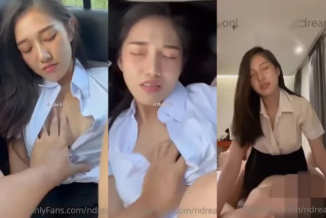 เย็ดคาชุดนักศึกษา น้องดรีม รวมคลิป ndream ผัวจอดรถข้างทางให้น้องอมควยแล้วจับเย็ดคาชุดจนแตกใน แล้วกลับไปยิ่งกันต่ออีกน้ำ (1/1)
