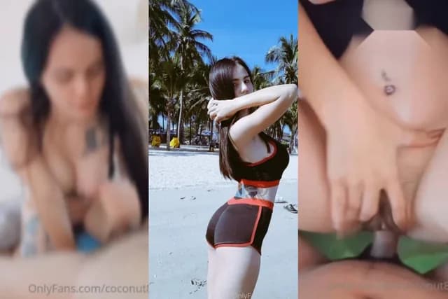 คลิปหลุด น้องกระต่ายน้อย coconut82291822 เย็ดแตกในกับแฟน Onlyfans จับผัวโม๊กควยแล้วให้เย็ดร่องนม เจอกระแทกน้ำแตกคาหี (1/1)