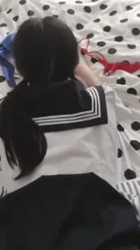 ท่าหมาคาชุดนักเรียนญี่ปุ่น (1/1)